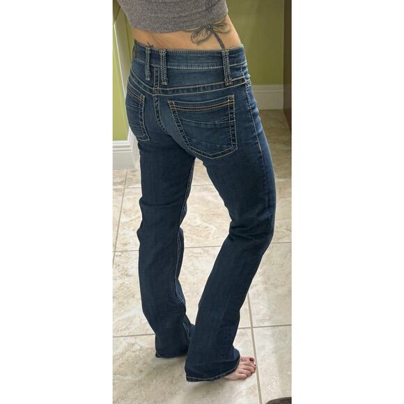 BKE (THE BUCKLE) PAYTON BOOT CUT WOMENS JEANS Mid rise sz26L 33 1/2 Length - Picture 5 of 8